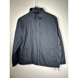 Michael Kors Jacket Zip Water-Resistant Black Quilted Inside Jacket Coat Sz XL